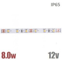 Лента LED 12В 8,0Вт/м для дополнительного света белая IP65 - ТКМ-Электро