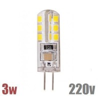 Светодиодная лампа G4 220v Эконом 3Вт - ТКМ-Электро