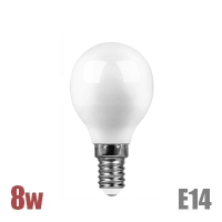 Лампа LED шарик G45 E14 8Вт Стандарт - ТКМ-Электро