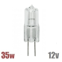 Лампа капсульная JC G4 12В 35Вт галогеновая - ТКМ-Электро