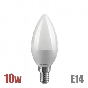 Лампа LED свеча С37 Е14 10Вт Эконом - ТКМ-Электро