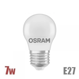 Лампа LED шарик G45 E27 7Вт Osram - ТКМ-Электро