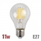 Лампа LED груша A60 Е27 11Вт Филамент - ТКМ-Электро