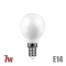 Лампа LED шарик G45 E14 7Вт Эконом - ТКМ-Электро