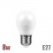 Лампа LED шарик G45 Е27 8Вт Стандарт - ТКМ-Электро