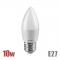 Лампа LED свеча C37 Е27 10Вт Эконом - ТКМ-Электро