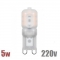 Лампа LED капсульная G9 220В 5Вт Стандарт - ТКМ-Электро
