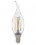 Лампа LED свеча на ветру Е14 8Вт Филамент - ТКМ-Электро