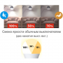 Лампа LED таблетка GX53 8Вт шаговая - ТКМ-Электро
